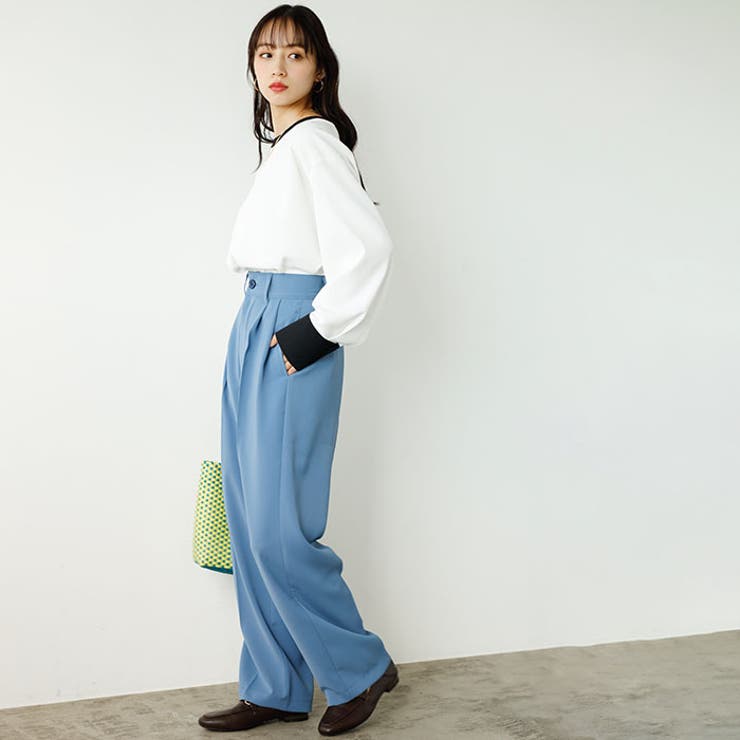 前後２ＷＡＹ配色デザインブラウス | GeeRA | 詳細画像21 