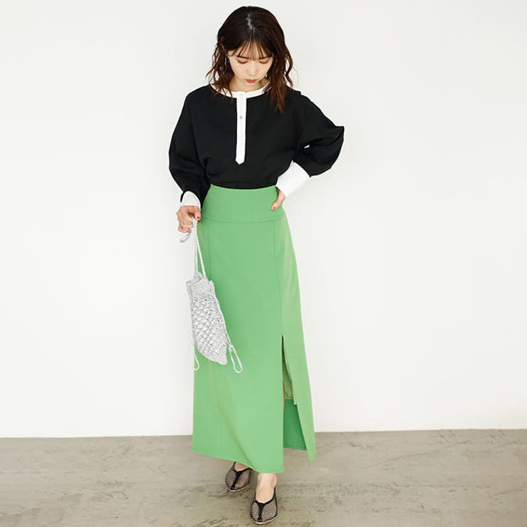 前後２ＷＡＹ配色デザインブラウス | GeeRA | 詳細画像9 