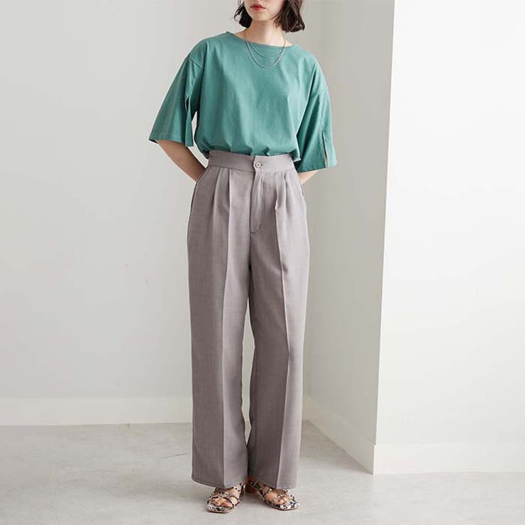 袖スリットデザインカットソー | GeeRA | 詳細画像29 