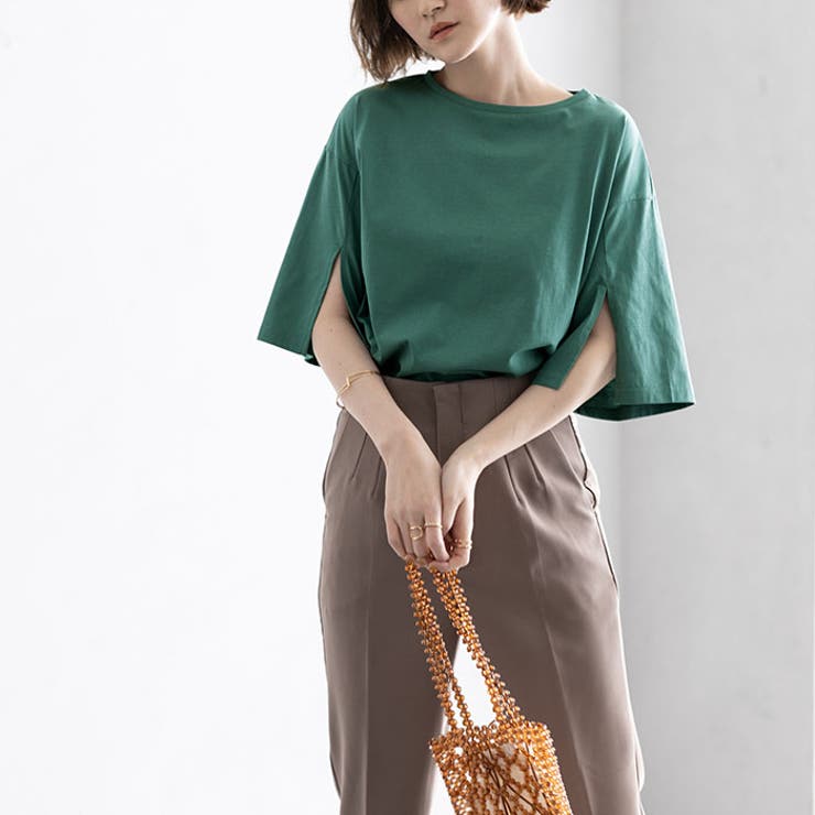 袖スリットデザインカットソー | GeeRA | 詳細画像33 