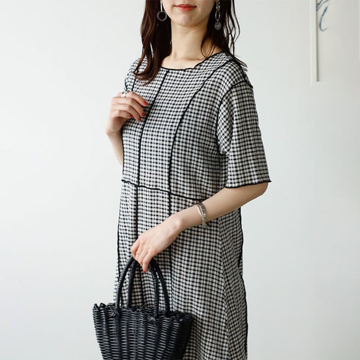 配色メローカットソーワンピース＜夏服＞ | GeeRA | 詳細画像20 