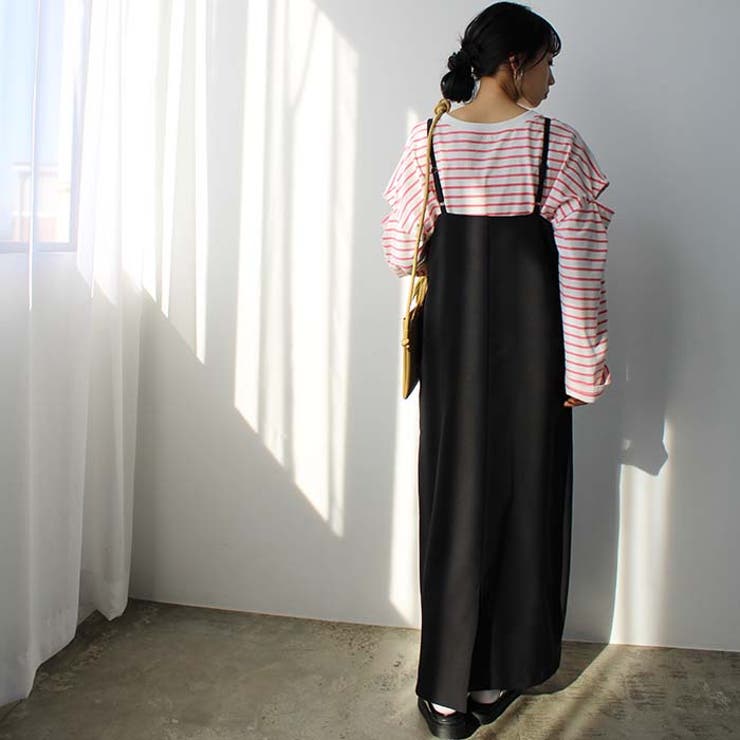 マキシキャミソールワンピース<夏服>[品番:GERW0000191 マキシキャミソールワンピース<夏服>[品番:GERW0000191