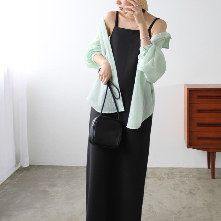 マキシキャミソールワンピース＜夏服＞ | GeeRA | 詳細画像5 