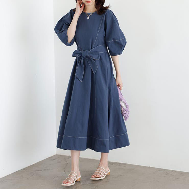 リュクス ランタンスリーブ  ロング ワンピース フレア 楽天市場】【全品対象☆まとめ買い3点以上で使える 7%OFF