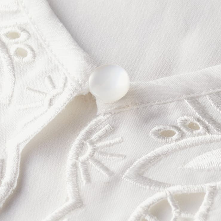 カットワーク刺しゅう付け衿 | GeeRA | 詳細画像23 