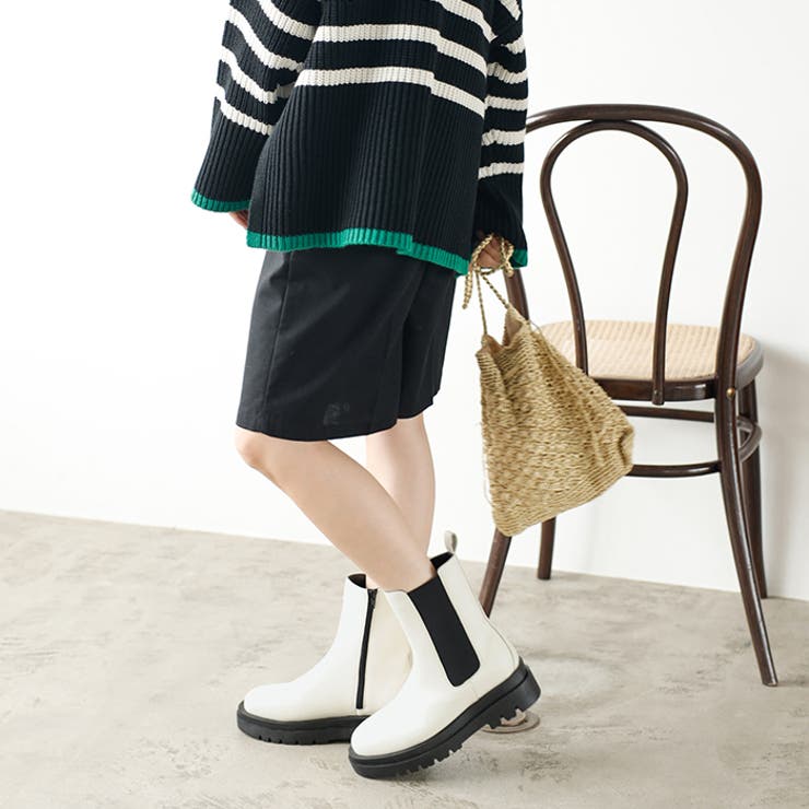 トラックソールサイドゴアブーツ | GeeRA | 詳細画像4 