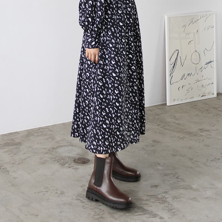 トラックソールサイドゴアブーツ | GeeRA | 詳細画像6 