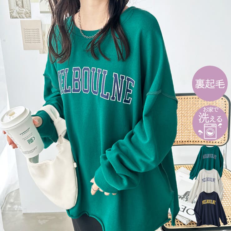 超安い品質 カレッジロゴビッグスウェット[品番：GERW0000236]｜GeeRA トップス