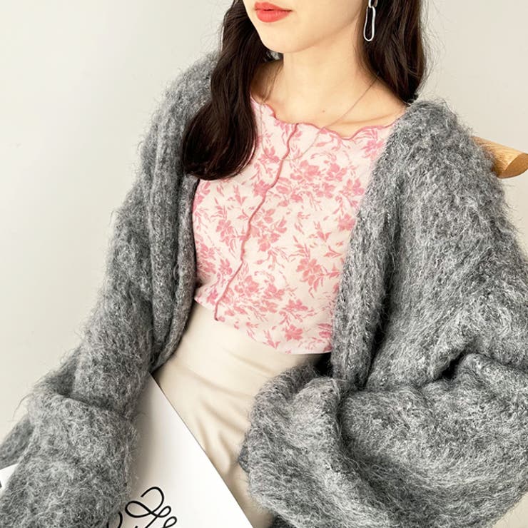 前後２ＷＡＹ花柄シアートップス | GeeRA | 詳細画像12 