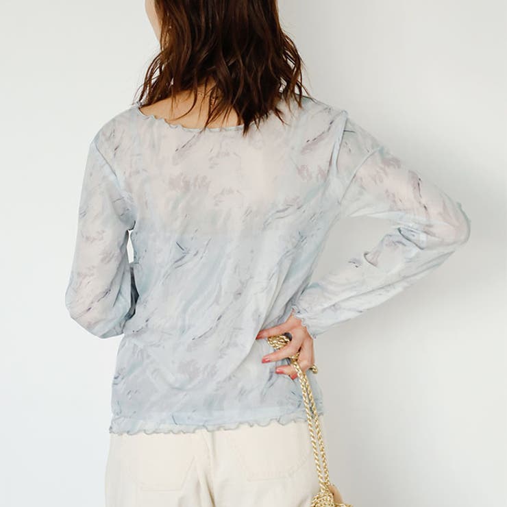 前後２ＷＡＹ花柄シアートップス | GeeRA | 詳細画像40 