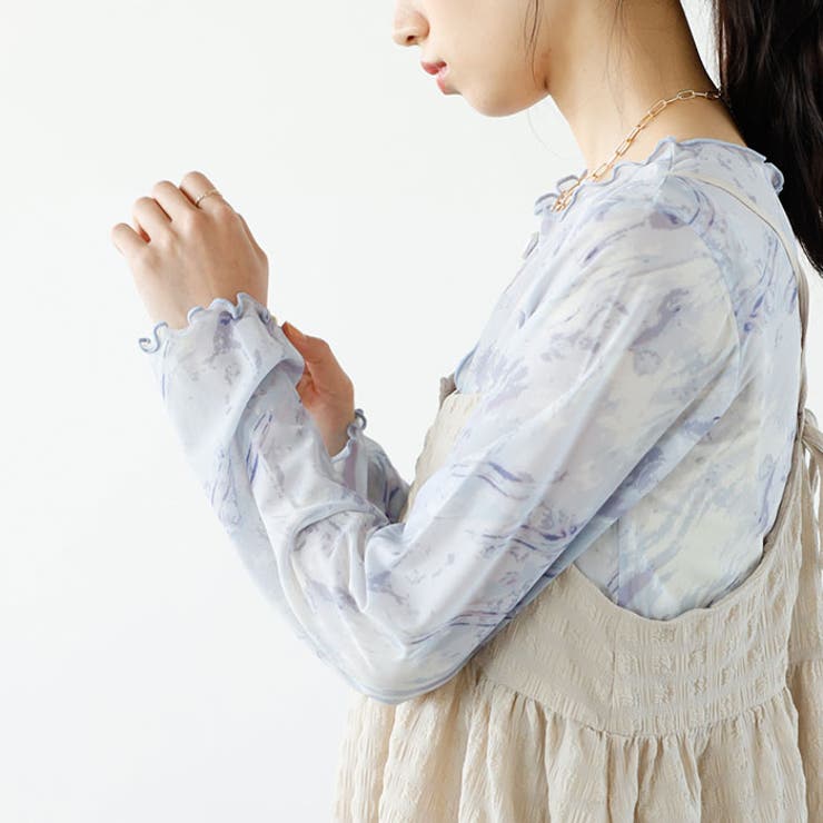 前後２ＷＡＹ花柄シアートップス | GeeRA | 詳細画像48 