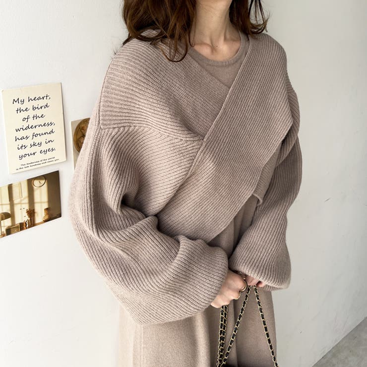 マルチウェイクロスニットワンピース[品番：GERW0000245]｜GeeRA