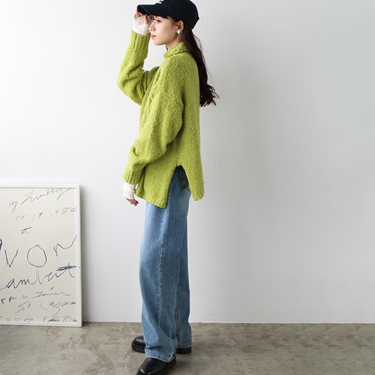 ブークレハイネックニットプルオーバー | GeeRA | 詳細画像11 