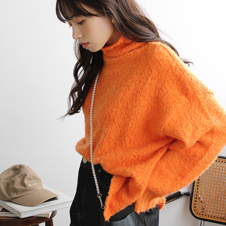 ブークレハイネックニットプルオーバー | GeeRA | 詳細画像24 