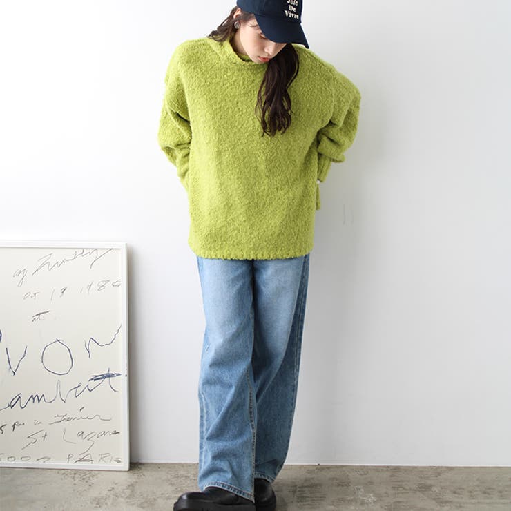 ブークレハイネックニットプルオーバー | GeeRA | 詳細画像9 