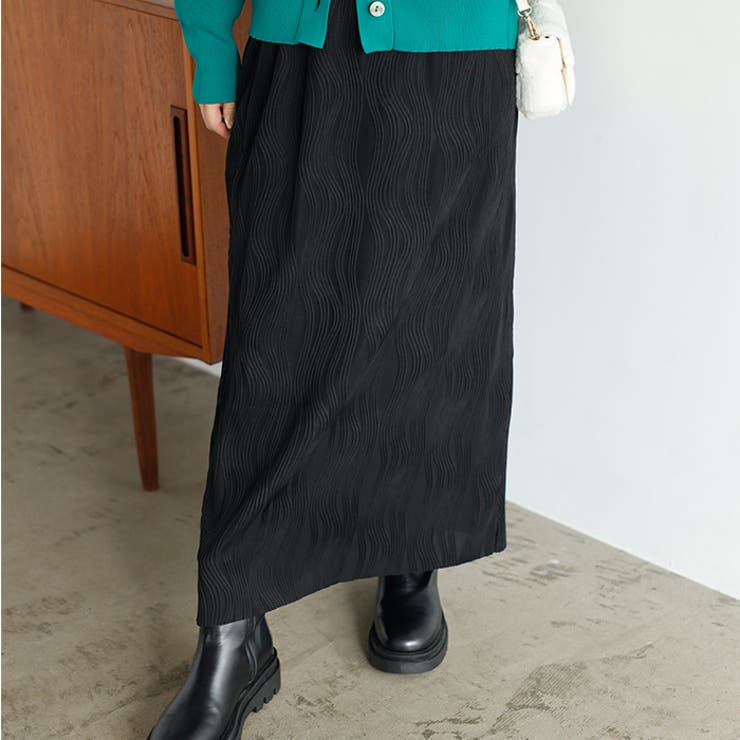 変形プリーツタイトスカート | GeeRA | 詳細画像16 