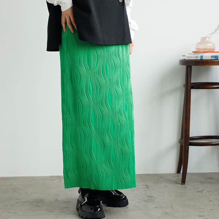 変形プリーツタイトスカート | GeeRA | 詳細画像9 