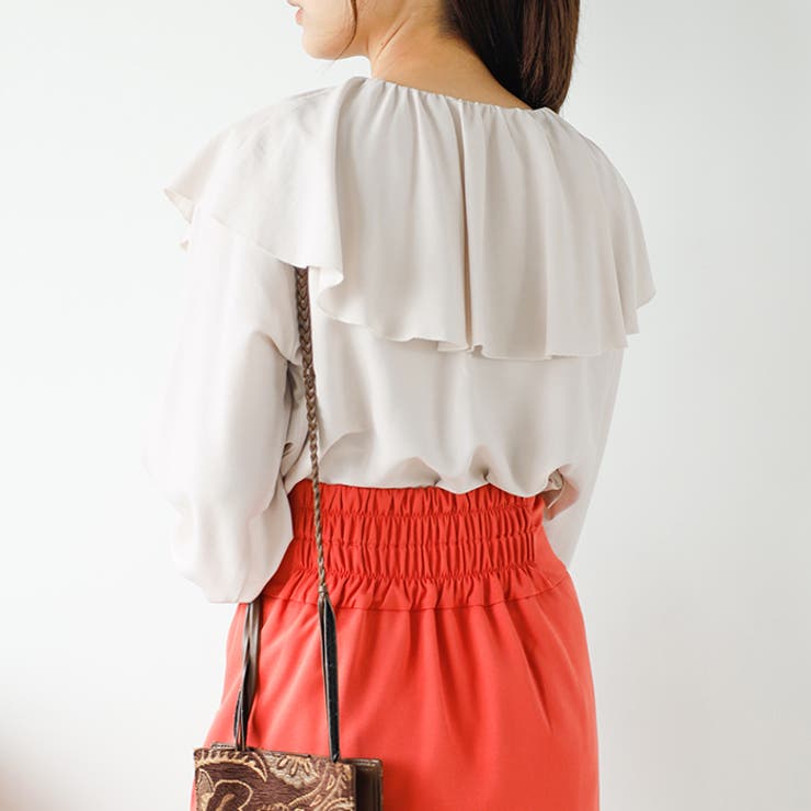 フリルカラーブラウス | GeeRA | 詳細画像3 
