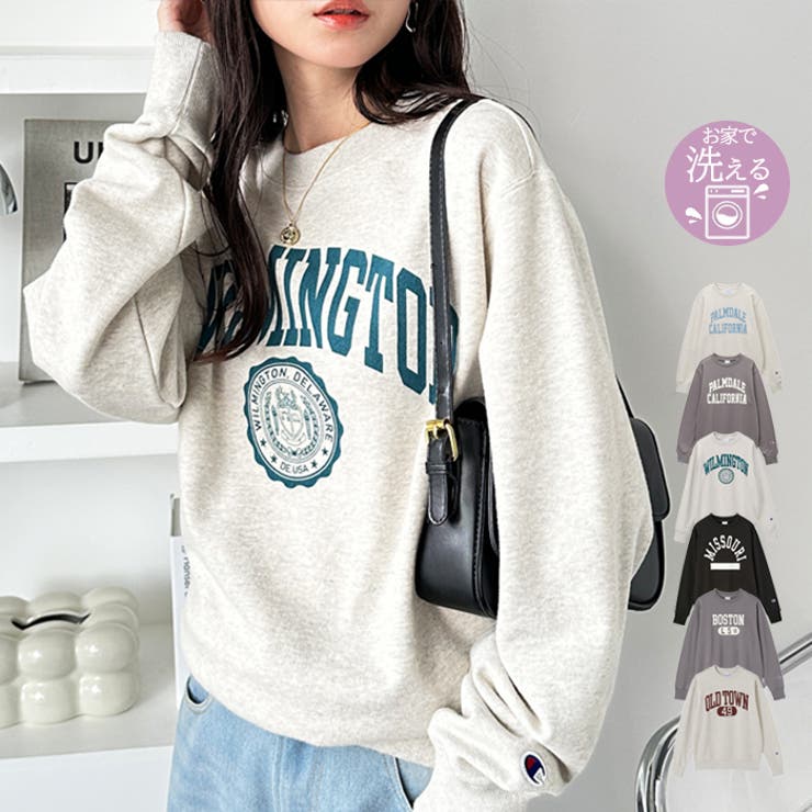 champion】ロゴトレーナー[品番：GERW0000300]｜GeeRA