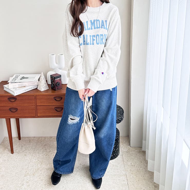 champion】ロゴトレーナー[品番：GERW0000300]｜GeeRA