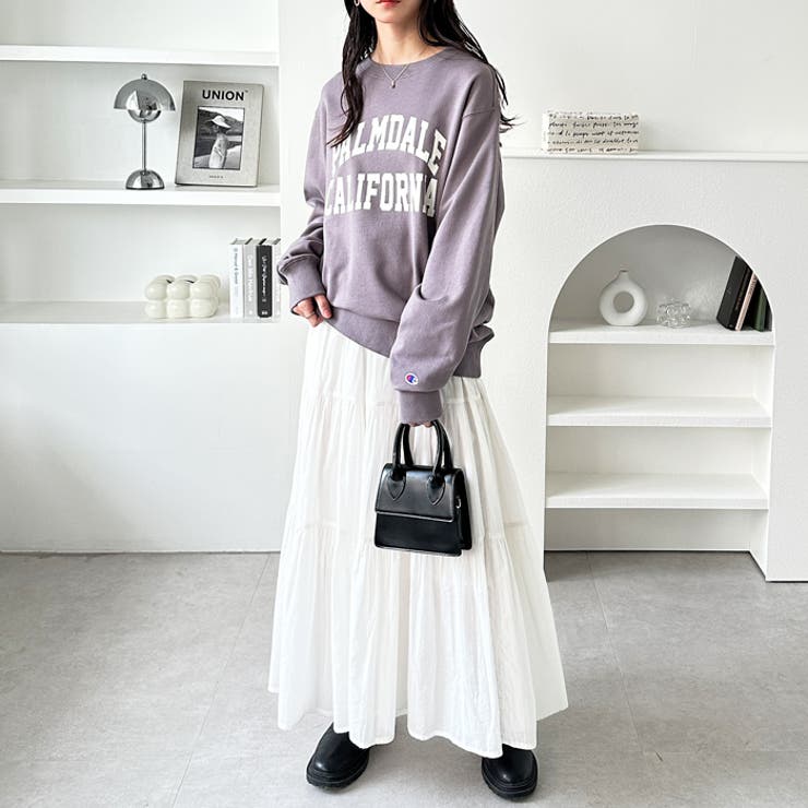 champion】ロゴトレーナー[品番：GERW0000300]｜GeeRA