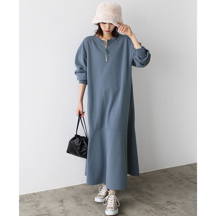 前後２ＷＡＹマーメイド裏起毛ワンピース | GeeRA | 詳細画像18 