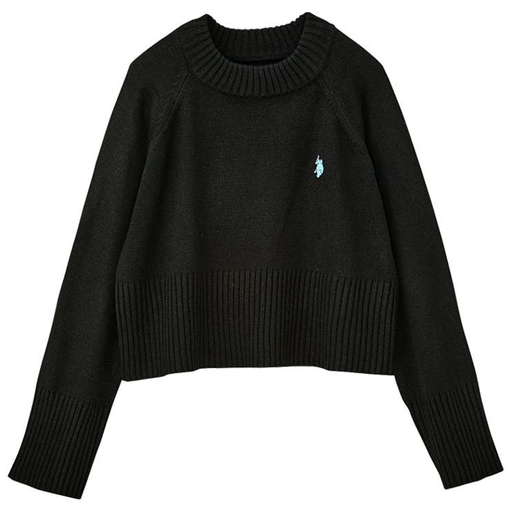 U．S． POLO ASSN．】ショート丈ニット[品番