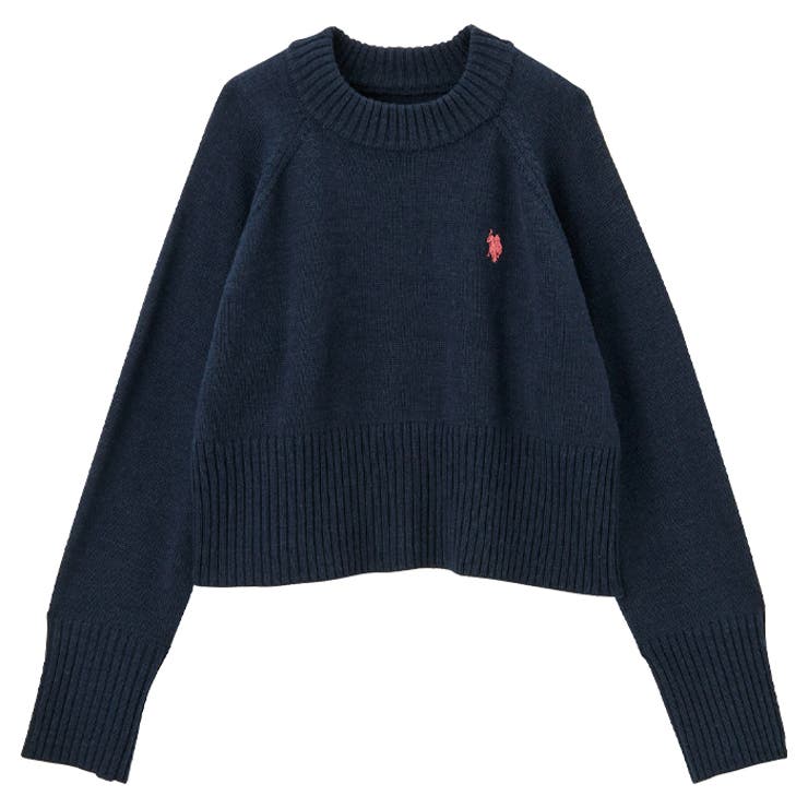 U．S． POLO ASSN．】ショート丈ニット[品番