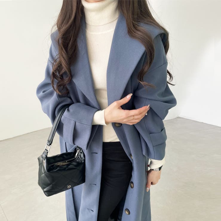 セーラーカラーロングコート[品番：GERW0010857]｜GeeRA（ジーラ）の