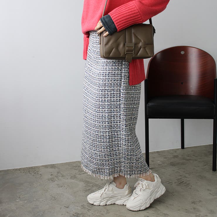 ファンシーツイードタイトスカート | GeeRA | 詳細画像13 