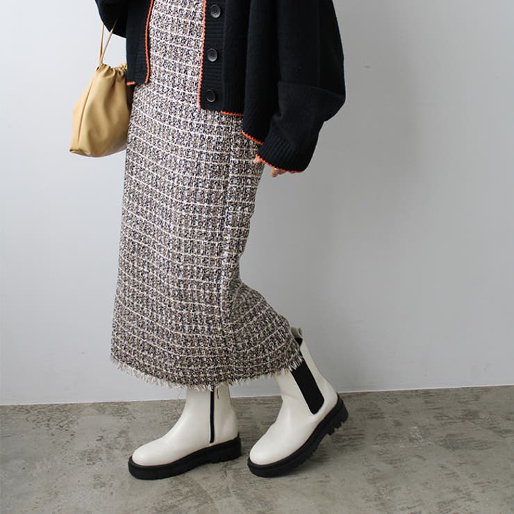 ファンシーツイードタイトスカート | GeeRA | 詳細画像3 