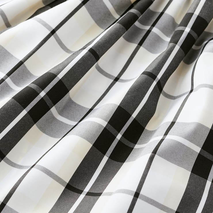 チェック柄イレヘムロングスカート[品番：GERW0000324]｜GeeRA（ジーラ