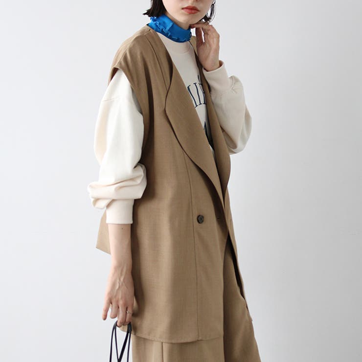 ダブルデザインベスト【セットアップ対応】 | GeeRA | 詳細画像16 