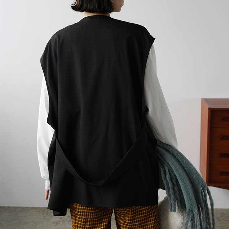 ダブルデザインベスト【セットアップ対応】 | GeeRA | 詳細画像6 