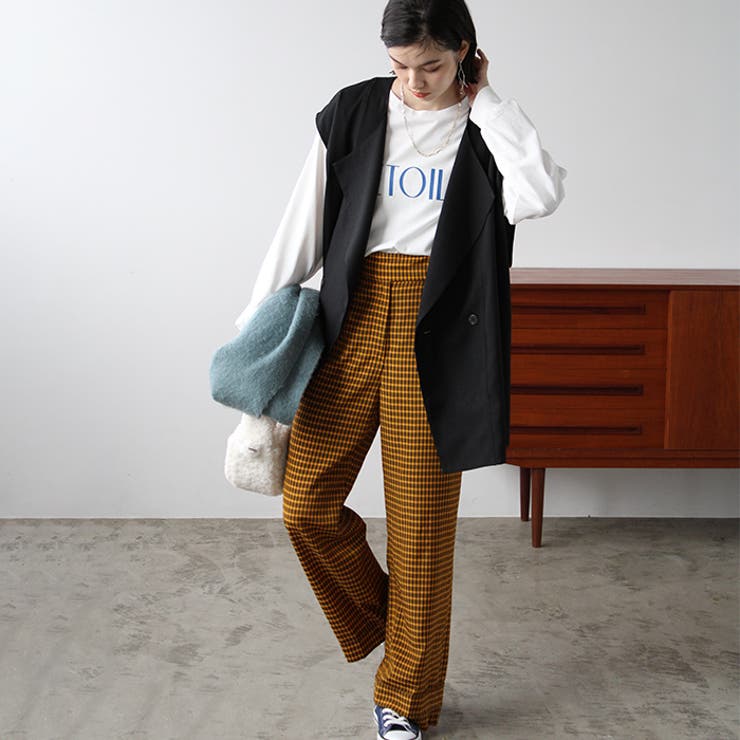 ダブルデザインベスト【セットアップ対応】 | GeeRA | 詳細画像8 