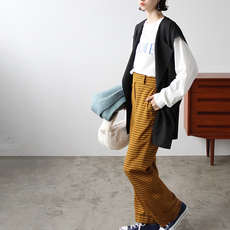 ダブルデザインベスト【セットアップ対応】 | GeeRA | 詳細画像9 