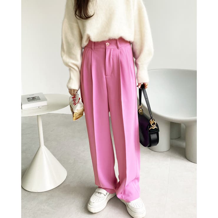 ハイウエストスラックスパンツ | GeeRA | 詳細画像28 