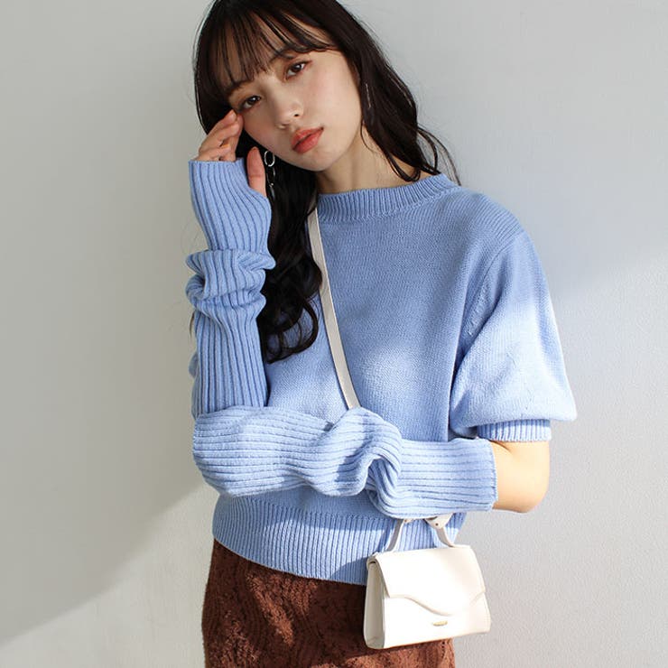 マルチウェイアームウォーマー付ニットカー | GeeRA | 詳細画像11 