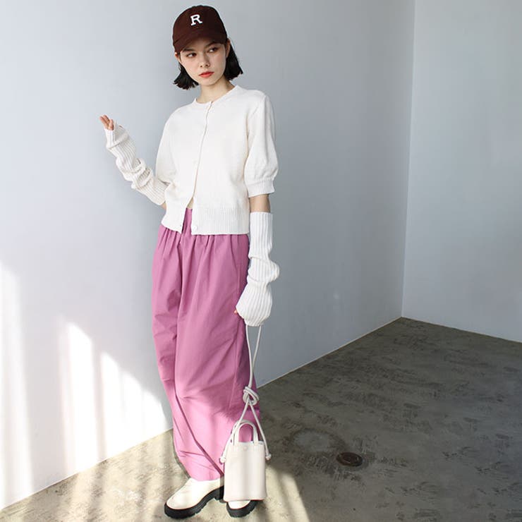 マルチウェイアームウォーマー付ニットカー | GeeRA | 詳細画像6 