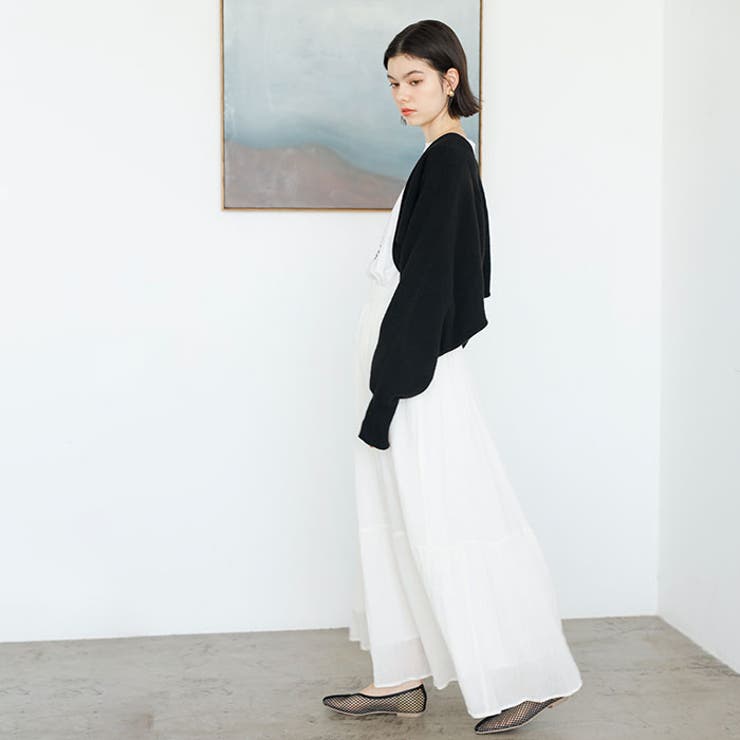 ふんわり柔らかニットボレロカーディガン | GeeRA | 詳細画像20 