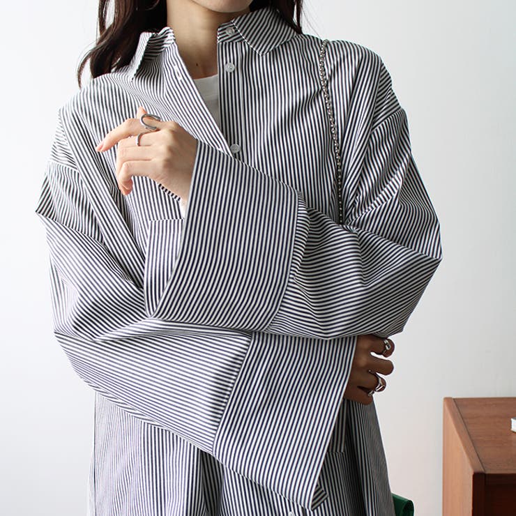 袖スリットワイドスリーブシャツ | GeeRA | 詳細画像20 