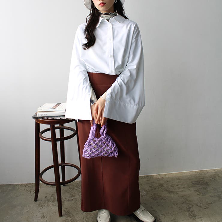 袖スリットワイドスリーブシャツ | GeeRA | 詳細画像27 