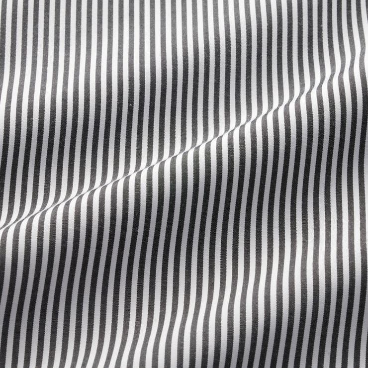 ストライプ柄衿付ショート丈シャツ | GeeRA | 詳細画像14 