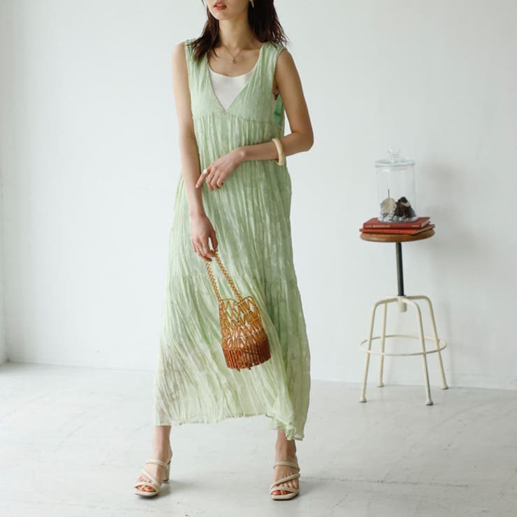 フラワージャカードノースリーブワンピース | GeeRA | 詳細画像22 