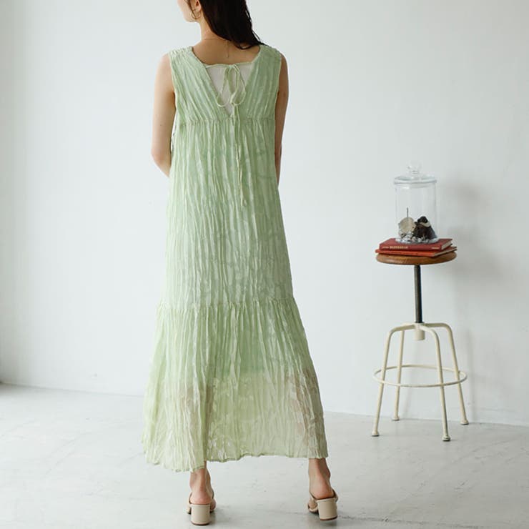 フラワージャカードノースリーブワンピース | GeeRA | 詳細画像23 