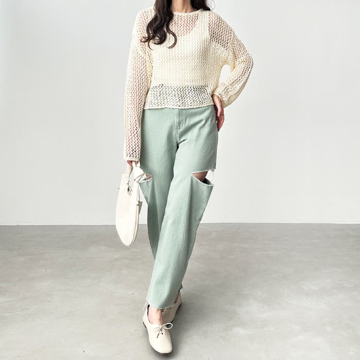 アソートカットアウトダメージパンツ | GeeRA | 詳細画像10 