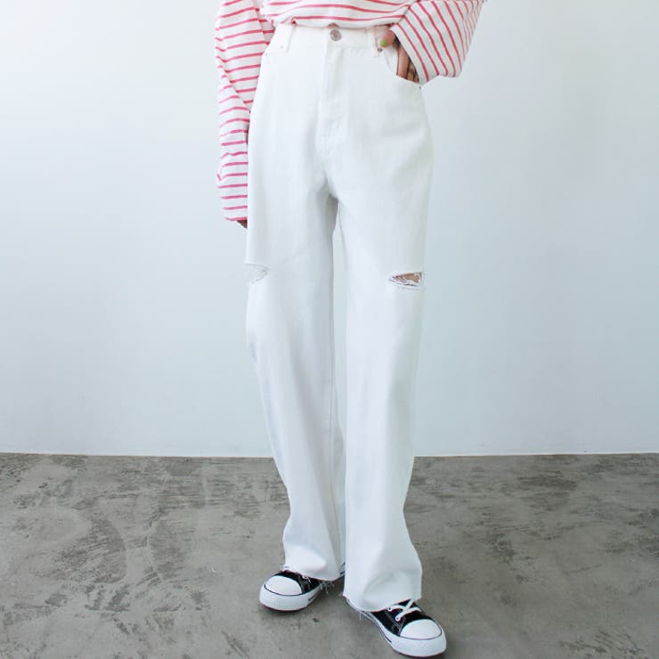 アソートカットアウトダメージパンツ | GeeRA | 詳細画像6 