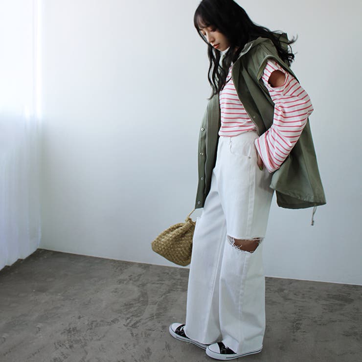 アソートカットアウトダメージパンツ | GeeRA | 詳細画像9 