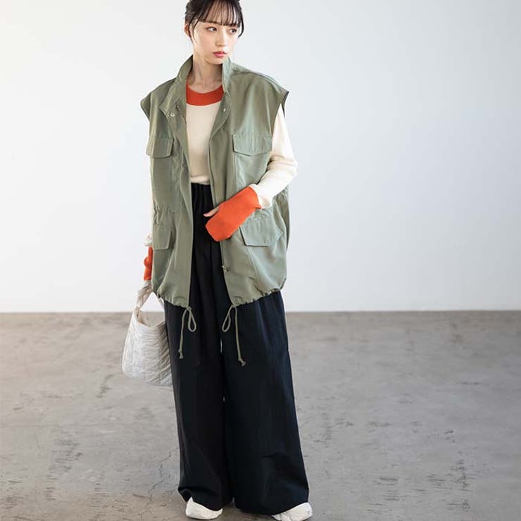 ミリタリーデザインベスト | GeeRA | 詳細画像9 