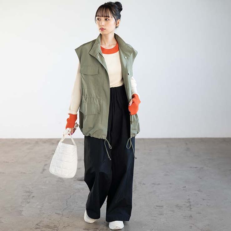 ミリタリーデザインベスト | GeeRA | 詳細画像10 